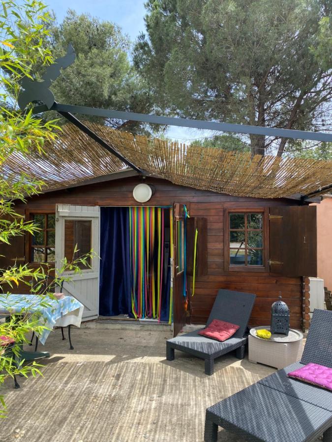 Chalet Des Oliviers 20Mn Des Plages Climatise Beziers Exterior photo